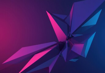 Abstract digital composition featuring overlapping polygonal shards creating a fractured appearance and complex dimensional depth, modern, broken, conceptual