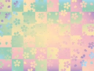 小桜、格子、20虹淡B