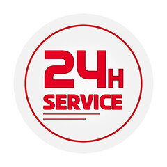 24 Hours Service Icon