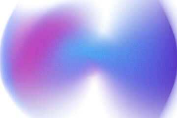 Abstract blue blurred lens flare gradient flowing wave form with grain texture, isolated dusty brush texture PNG. Iridescent smooth noise design element, transparent background. Aesthetic decoration.