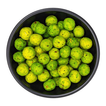 Mini peruvian mussels cocktail (choritos a la chalaca) perfectly isolated on a pure white background for food menus