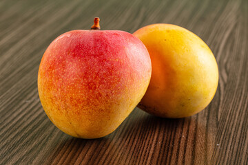 Sweet ripe juicy red mango