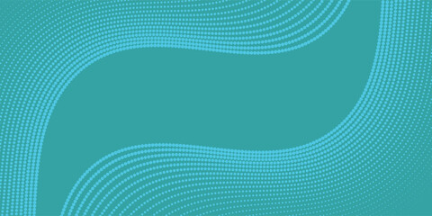 Blue-green gradient studio room, abstract background pattern modern art line wave