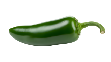 Fresh vibrant green jalapeño pepper for healthy cooking, adds zest to meals, perfect for culinary creations, spice up your dishes with this natural ingredient