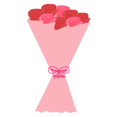 Flower Bouquette Illustration