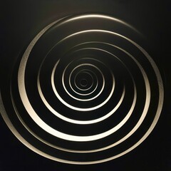 A black and white photo of a tunnel with a large hole in the middle