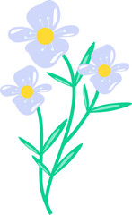 Cute Flower Illustration