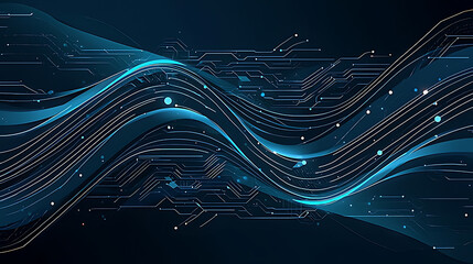 abstract technology background vector