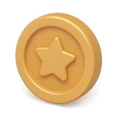 Gold Game Coin &ndash; Reward or Achievement Token