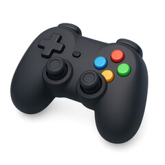 Black Game Controller &ndash; Modern Video Game Console Pad