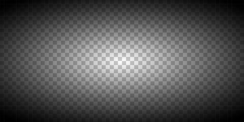 Dark ellipse vignette gradient background. Transparent png. Faded grid overlay