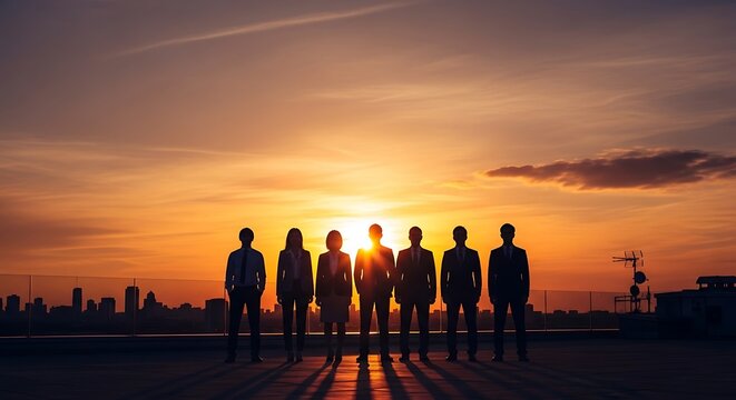 Romantic summer sunset at the beach with a couple walking hand-in-hand along the coast, their silhouette against the vibrant ocean sky