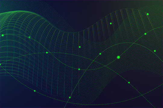 Tech Data Wave Background