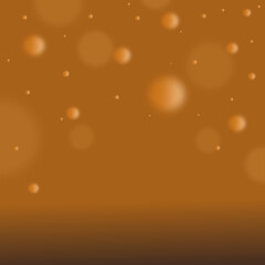 Smooth brown bokeh gradient background vector art