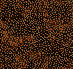 colorful floral scarf pattern design with geometric motifs on light background
