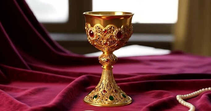 glass of wine on a table