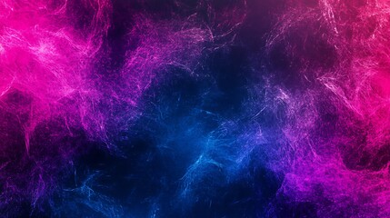 vibrant abstract image featuring interconnected neon lines and a gradient of pink and blue, perfect for digital concepts.