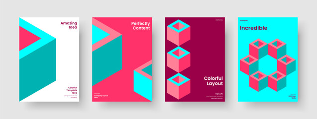 Obraz premium Creative Background Template. Modern Poster Design. Abstract Flyer Layout. Brochure. Business Presentation. Book Cover. Banner. Report. Advertising. Newsletter. Pamphlet. Leaflet. Brand Identity