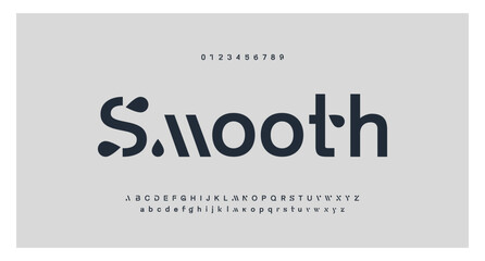 Abstract modern urban alphabet fonts. Typography sport, technology, fashion, digital, future creative logo font. vector illustration