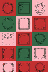 Christmas Frames Set 