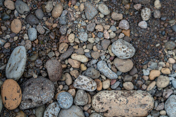 Moanalua Valley Trail , Honolulu, Oahu, Hawaii. Moanalua Stream. Older alluvium. Sand and gravel	