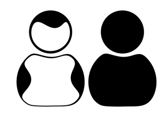 User profile icon vector. Avatar or person icon. Person and Profile. Businessman avatar icon. vector illustration