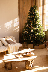 christmas table setting