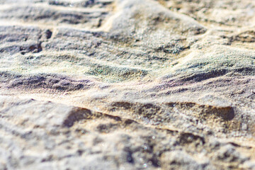 Abstract background of white rocky surface, macro
