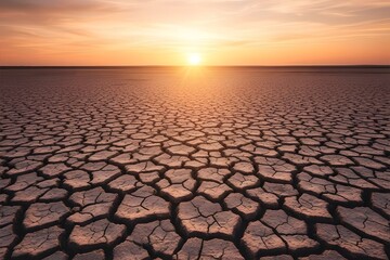 Drought Climate Change Dry Cracked Earth Soil Global Warming Environmental Disaster