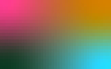 Colorful Abstract Digital Pattern