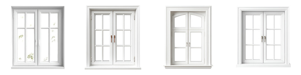 Obraz premium White on White Background, Interior Design Elements