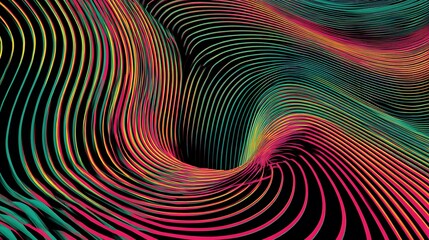 Obraz premium abstract colorful background with lines