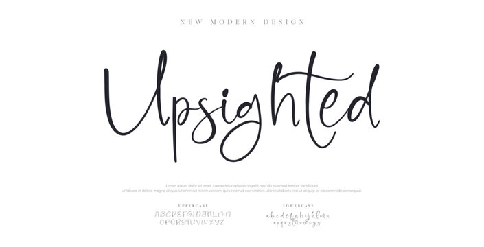 vector illustration of alphabet letter A to Z