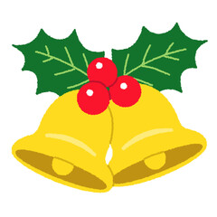 クリスマスベルのイラスト