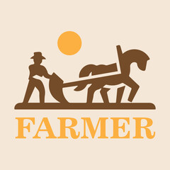 The Farmer and the Plowhorse in the Sun