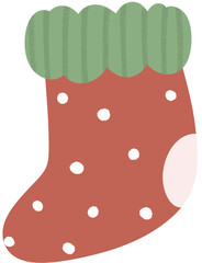 santa sock
