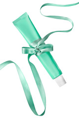 Toothpaste tube isolated