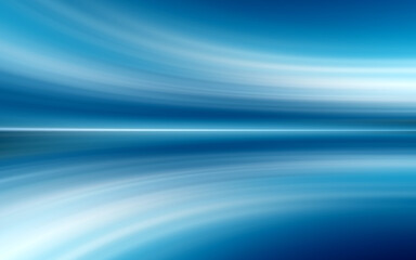 Abstract gradient background blue speed effect. 3D rendering