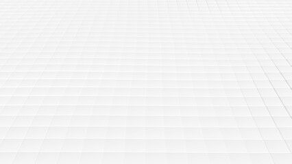 white abstract geometric background with cube pattern