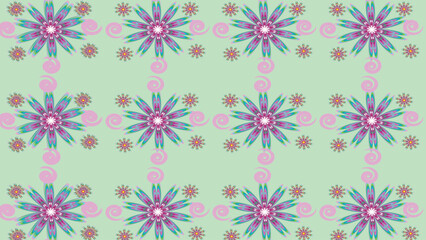 Floral Pattern Background