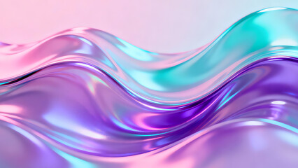 Vibrant Liquid Gradient Abstract Background Set