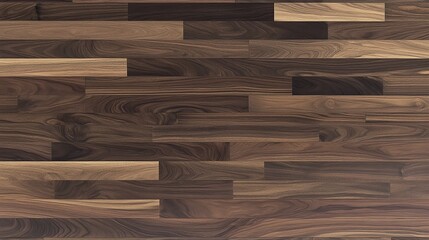 A Multicolored Wooden Plank Pattern Featuring Dark and Light Tones and Grain