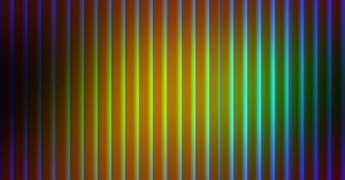 Moody background with parallel bars and central vibrant light burst.