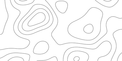 Abstract topographic contours map background, wave paper curved reliefs abstract background. geographic line map Modern design with topographic wavy pattern design. vector illustration.