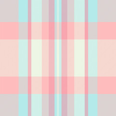Pastel plaid pattern. Soft, checkered design featuring pink, blue, and cream colors. Ideal for backgrounds, textiles, or decorative elements.  Classic, versatile, charming.