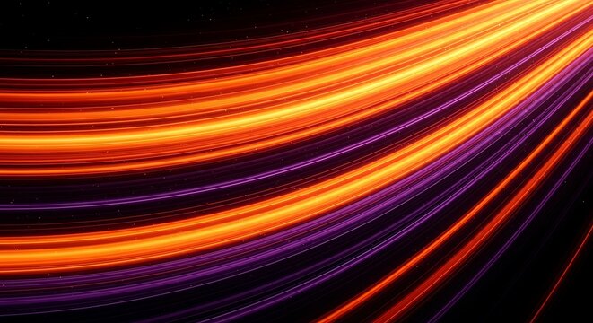 A vibrant stack of neon-outlined video game controllers in various bright colors against a stark black background.