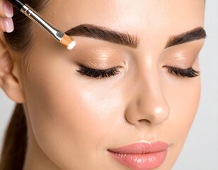 Brow and Hairline Detailing – Precision Eyebrow Shaping Near Ear in Skin Care Session