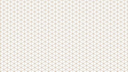 Isometric Grid Pattern in Light Brown Precise and Versatile Background