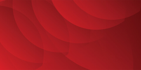 Red abstract background with circle gradient