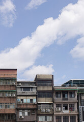 Cityscape view of Taipei Taiwan